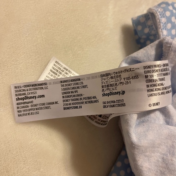 Disney Parks Daisy Duck And Friends Blue Polka Dot Crewneck Top Women’s Size XL - Picture 8 of 9